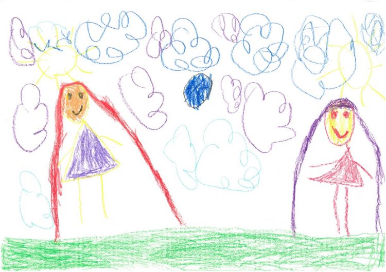 Mali sončki se igrajo z žogo – likovni natečaj