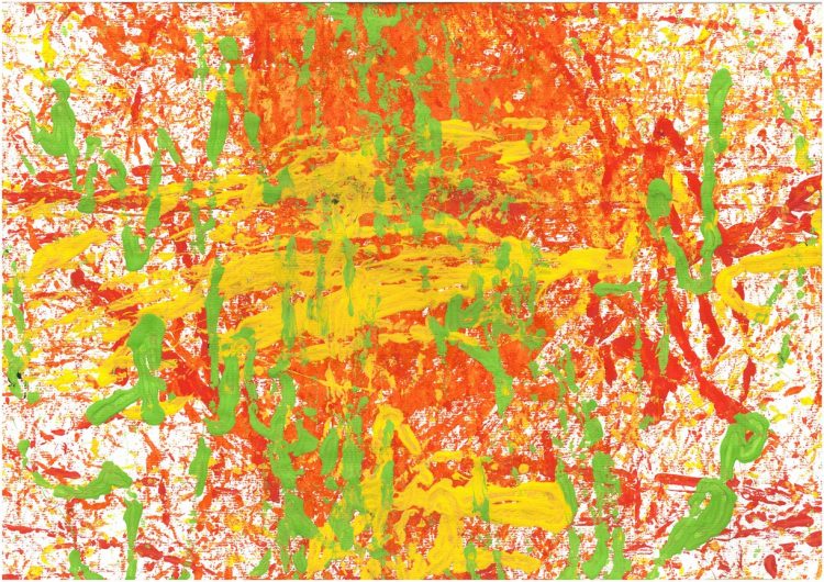 Mali sončki se igrajo z žogo – likovni natečaj