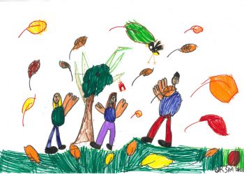 Likovni natečaj – Zlati sončki tekajo po travniku